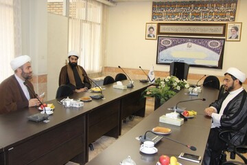 نشست رئیس عقیدتی نزاجا با معاون روابط عمومی حوزه‌ خواهران