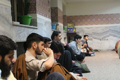 تصاویر/ برگزاری آیین حجره داری در مدرسه علمیه امام صادق (ع) قروه