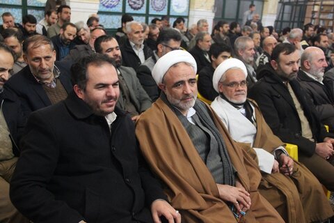 تصاویر/ مراسم گرامی داشت اربعین شهید سلیمانی در مسجد امام خمینی(ره) قزوین