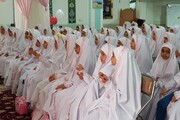 مدرسه زینب کبری(س) یزد میزبان جشن تکلیف دختران دانش آموز+ عکس