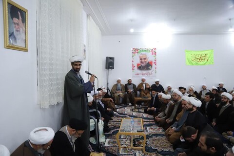 تصاویر / دیدار طلاب و روحانیون مرند و جلفا مقیم قم با نماینده ولی فقیه در آذربایجان شرقی