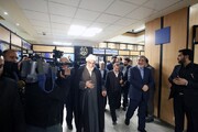 رئیس دفتر مقام معظم رهبری از ستاد انتخابات بازدید کرد+ عکس