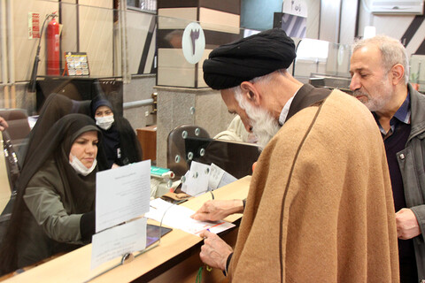 تصاویر /  حضور مسئولان استان همدان در پای صندوق رای