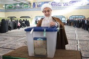 تصاویر/ حضور پرشور مردم قزوین درپای صندوق های رأی