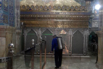 گزارش خدمات بهداشتی حرم کریمه اهل‌بیت(س) در راستای پیشگیری از شیوع کرونا