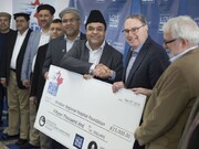 کمک ۱۵ هزار دلاری مسلمانان ویندزور کانادا به یک بیمارستان