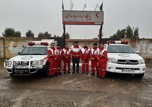 آماده باش نیروهای عملیاتی امدادی قم