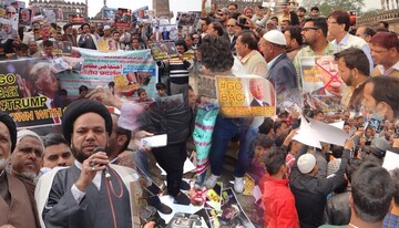 خشم مردم هند از سفر ترامپ به این کشور +تصاویر