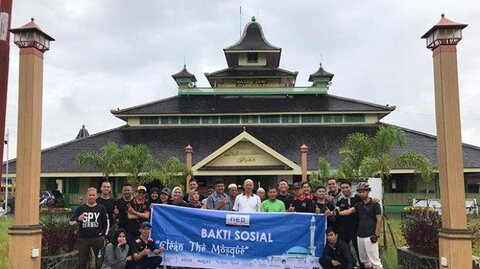 طرح «پاکیزه سازی مسجد» در پونتایاناک اندونزی