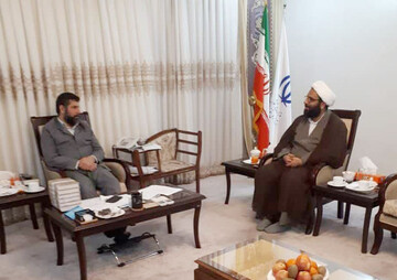 نشست مدیرکل تبلیغات اسلامی خوزستان با استاندار