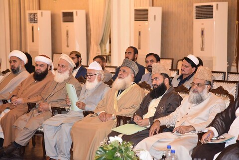 تصویری رپورٹ|ایوان صدر اسلام آباد میں "معاشرتی اصلاح میں علماء و مساجد کا کردار "کے عنوان سے  فکری نشست منعقد