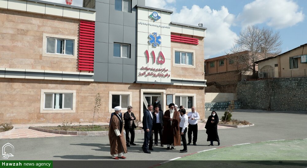 بازدید از مرکز مدیریت حوادث و فوریت‌های پزشکی استان البرز