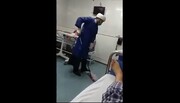 فیلم | خدمت جهادی یک طلبه از نگاه دوربین یک بیمار کرونایی