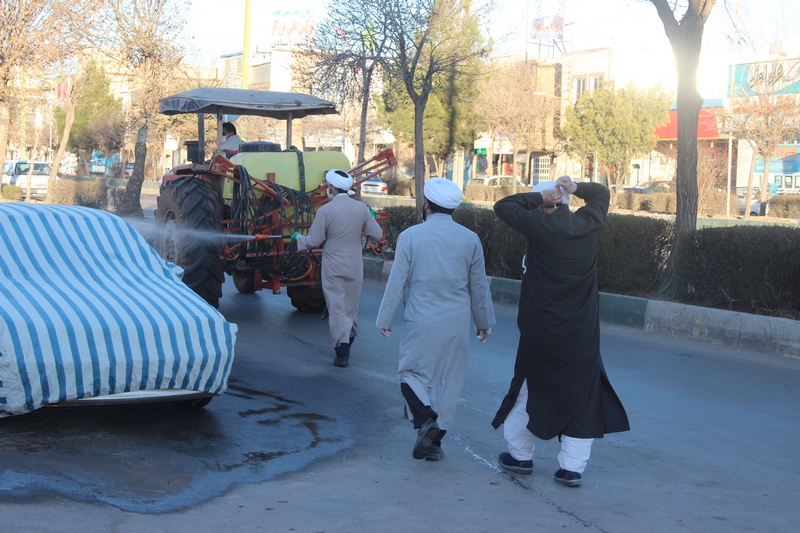  تقدیر دبیر جبهه فرهنگی قزوین از خدمات جهادی طلاب