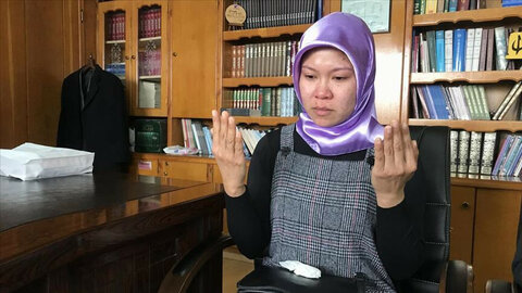 Filipino woman can’t hold back tears as she embraces Islam in Turkey