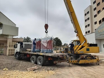 نصب ups سی تی اسکن بیمارستان کامکار قم