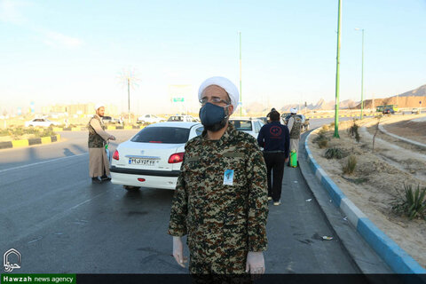 مبارزه طلاب جهادی حوزه علمیه اصفهان با ویروس کرونا