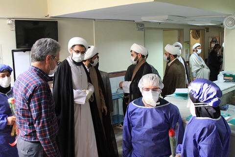 تقدیر نماینده ولی فقیه در استان همدان از کادر پزشکی و درمانی بیمارستان سینا