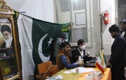 فیلم| توزیع اقلام بهداشتی توسط طلاب پاکستان مقیم قم