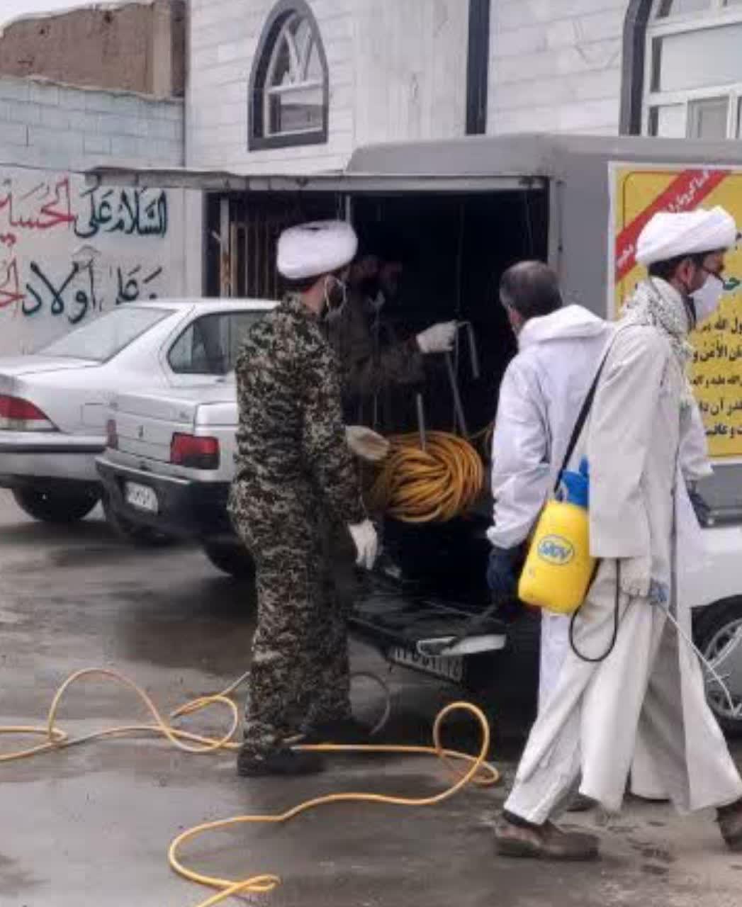 کلیپ | خدمت‌رسانی طلاب جهادی شهرستان شبستر