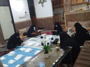 تولید و توزیع رایگان ماسک با تلاش جهادی بانوان طلبه مرندی