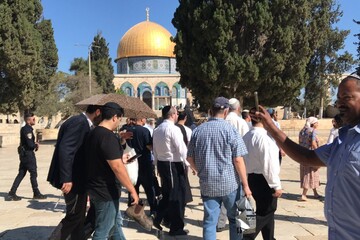 ممانعت اشغالگران از توزیع بروشور مقابله با کرونا در مسجدالاقصی