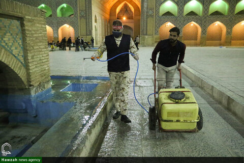 مردم اصفهان پای کار مبارزه با کرونا
