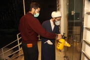 گزارشی از فعالیت های جهادی طلاب مدرسه امام خمینی(ره) اُزگل تهران