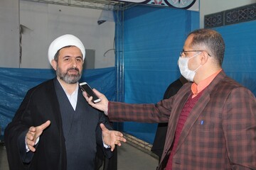 تولید روزانه ۱۰۰۰ ماسک در قرارگاه جهادی حضرت خدیجه(س) قزوین