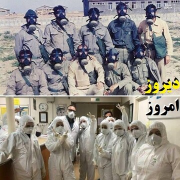 ایثار فرشتگان سلامت، تداعی رشادت رزمندگان دفاع مقدس است