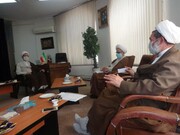 برگزاری جلسه مسئولین ارشد ستاد حوزوی مبارزه با کرونا با آیت الله اعرافی