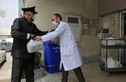 تولید و توزیع روزانه ۲۸۰۰ بطری آبمیوه ویژه بیماران و کادر درمانی بیمارستان‌های درگیر کرونای تهران