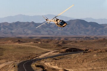 وقوع حادثه برای یک فروند بالگرد نیروی زمینی سپاه/ سرنشینان آسیبی ندیده اند