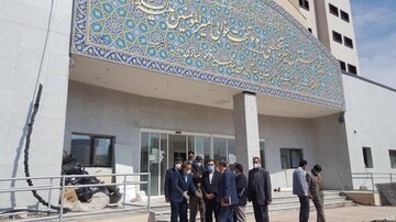 بازدید امیرآبادی و دکتر قدیر از بیمارستان در حال احداث امیرالمومنین(علیه السلام)