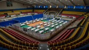 تصویری رپورٹ| ایران نے اسپورٹس اسٹیڈیم کو ہی 200 تختوں پر مشتمل اسپتال بنایا