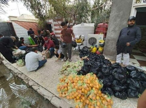 لبیک مردم عراق به درخواست آیت الله سیستانی برای کمک به نیازمندان در بحران کرونا