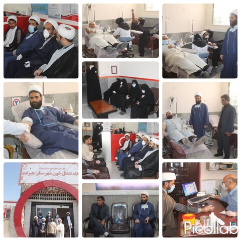 تصاویر شما/ اهداء خون توسط طلاب و روحانیون شهرستان جیرفت