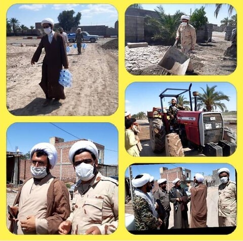 تصاویر شما/ کمک‌رسانی طلاب و روحانیون شهرستان جیرفت به سیل زدگان زهکلوت و رودبار جنوب