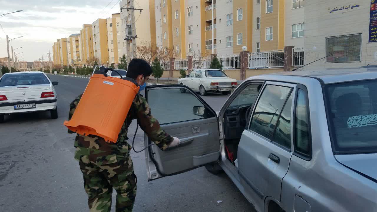 تصاویر شما/ طلاب جهادی سراسر کشور پای کار مبارزه با کرونا