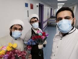 مولودی خوانی اعیاد شعبانیه در بیمارستان فرقانی قم