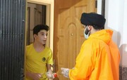 فیلم | مبارزه با ویروس کرونا توسط طلاب جهادی یزد