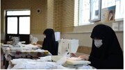 تولید ۸ هزار ماسک در مدرسه علمیه حضرت آمنه(س)