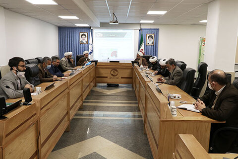 جلسه کمیته پشتیبانی دبیرخانه ستاد بحران نهادهای حوزوی