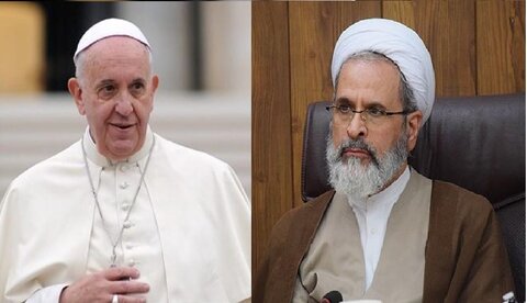 Ayatollah Alireza Arafi & Pope Francis