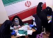 جهادگران مدرسه رضویه مشهد در سنگر حفظ سلامت مردم