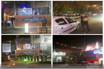 جشن خیابانی به مناسبت ولادت حضرت علی اکبر (ع)