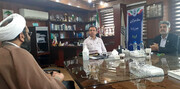 نشست سه‌جانبه مدیران سازمان تبلیغات، دانشگاه علوم پزشکی و هلال‌احمر خوزستان