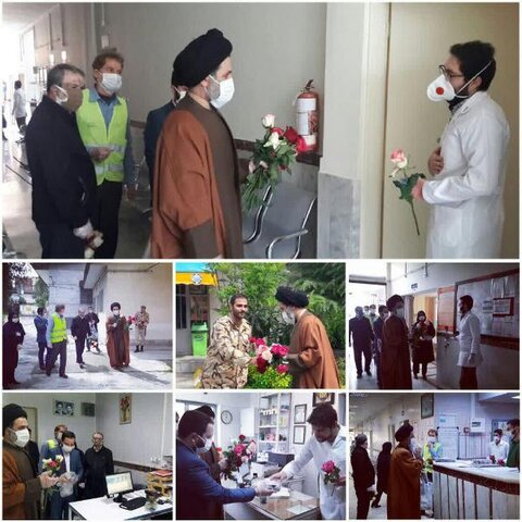 تجلیل از 3000 پرستار و کادر درمانی توسط نمایندگان نماینده ولی فقیه در استان گلستان