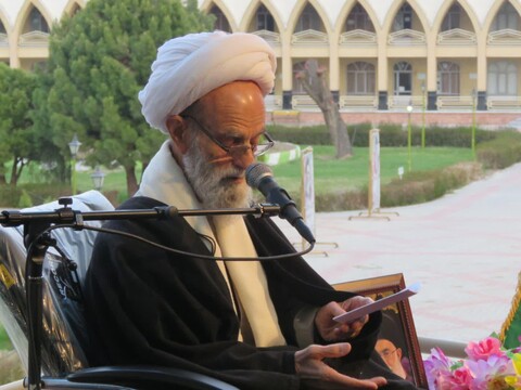 تصاویر /جشن نیمه شعبان بصورت مجازی حوزه علمیه بناب