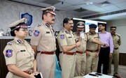پلیس حیدرآباد برای آگاهی رسانی درباره کرونا از علما و روحانیون کمک گرفت